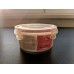 Купить Пищевой контейнер пластиковый круглый с крышкой 0,5 л оптом
